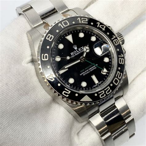 rolex gmt black steel|2022 rolex gmt master 2.